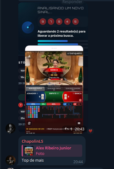 Resultado da comunidade CyberBot 21